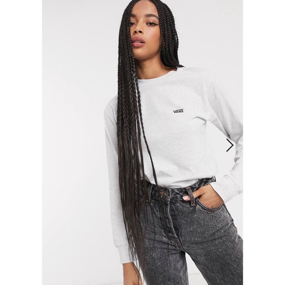 Vans Tops - Vans gray long sleeved t-shirt